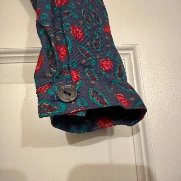 Beautiful Vintage Laura Ashley Girls Dress (Size 7-8) Peter Pan/Sailor Collar - Picture 4 of 14